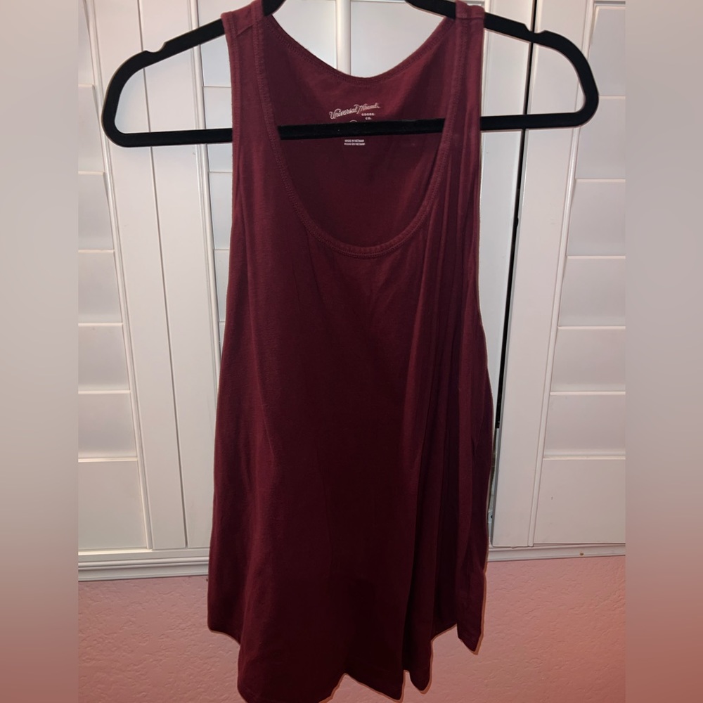 Maroon Tank Top